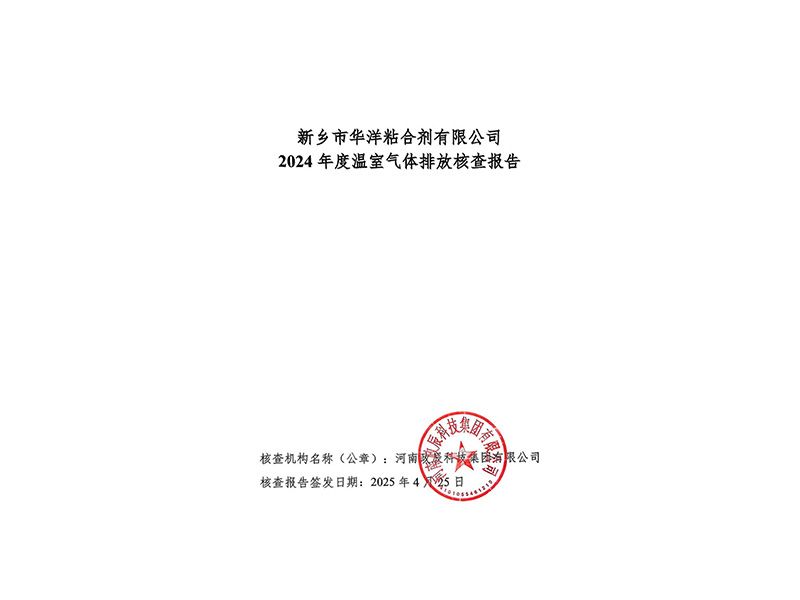 2024年碳核查报告